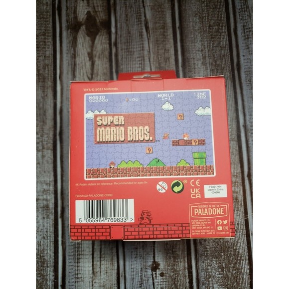 Nintendo SUPER MARIO BROS 250 Piece Jigsaw Puzzle & Collector Tin Sealed - Picture 2 of 5